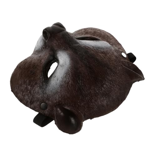 PACKOVE Halloween-tiermasken Halbgesichtsmaske Maskerade Fuchsmaske Halloween-fuchsmaske Wolfsmaske Halloween-party-kostüm Maske Verkleiden Tiermaske Mit Halbem Gesicht Pu-schaum von PACKOVE