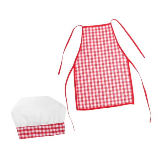 PACKOVE Kochkostüm mit Schürze und Hut Weiches Atmungsaktives Küchenoutfit für Monate Neugeborene Jungen Mädchen Strapazierfähiges Kleinkinder Koch Kostüm für Fotoshootings und PACKOVE Kochkostüm mit Schürze und Hut Weiches Atmungsaktives Küchenoutfit für Monate Neugeborene Jungen Mädchen Strapazierfähiges Kleinkinder Koch Kostüm für Fotoshootings und von PACKOVE