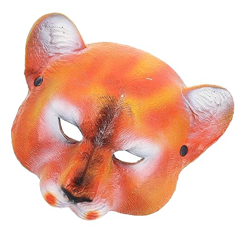 PACKOVE Löwenmasken halloween costume halloween kleidung hallowen masks halloween mask halloween decoration Gesichtsmaske lustige Masken Kostüm Wolf Tiermasken gefälschte Löwenmaske Pu von PACKOVE