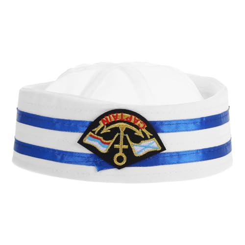 PACKOVE Matrosenmütze Frauen Matrosenmütze Männer Matrosenmütze Für Kinder Kapitän Matrosenmütze Deckel Bootszubehör Kapitänsmütze Matrosenhut Hut Für Kinder Yacht Hugh Hefner Marine Mann PACKOVE Matrosenmütze Frauen Matrosenmütze Männer Matrosenmütze Für Kinder Kapitän Matrosenmütze Deckel Bootszubehör Kapitänsmütze Matrosenhut Hut Für Kinder Yacht Hugh Hefner Marine Mann von PACKOVE