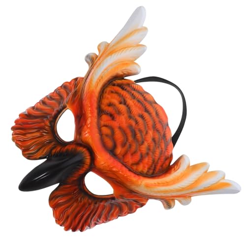 PACKOVE Owl Karneval Augenmaske Verstellbar Tierkostüm Accessoire für Halloween Cosplay Party Fasching Themenveranstaltungen Erwachsene PACKOVE Owl Karneval Augenmaske Verstellbar Tierkostüm Accessoire für Halloween Cosplay Party Fasching Themenveranstaltungen Erwachsene von PACKOVE