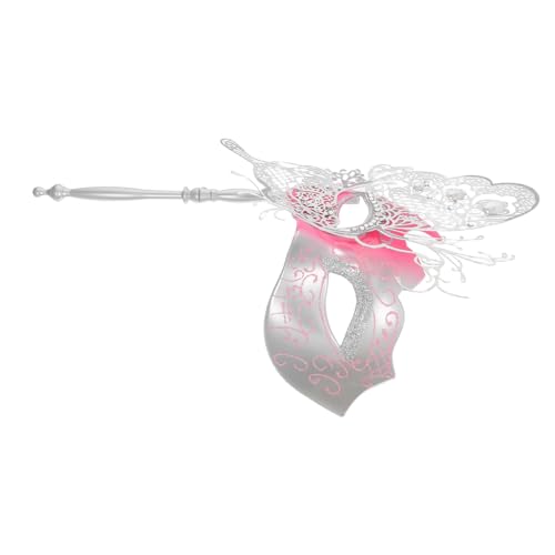 PACKOVE Venetian Butterfly für Frauen Metall mit Stick Langlebig und Einzigartig für Mardi Gras Karneval Halloween und Prom Ball Kostüm-accessoire PACKOVE Venetian Butterfly für Frauen Metall mit Stick Langlebig und Einzigartig für Mardi Gras Karneval Halloween und Prom Ball Kostüm-accessoire von PACKOVE