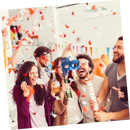 PACKOVE Venezianische Halbgesichts maske mit Spitze Handheld Stick Maskerade Stabmaske für Damen und Herren Angenehm Leicht und Komfortabel für Fasching Karneval Halloween Maskenbälle PACKOVE Venezianische Halbgesichts maske mit Spitze Handheld Stick Maskerade Stabmaske für Damen und Herren Angenehm Leicht und Komfortabel für Fasching Karneval Halloween Maskenbälle von PACKOVE