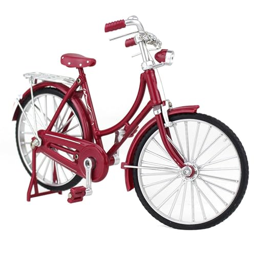 PAGJHRFJG 2X Mini 1:10 Legierung Modell Fahrrad Druckguss Metall Finger Mountainbike Retro Fahrrad Erwachsene Sammlerstück Kinder Spielzeug, Stil 2 Rot PAGJHRFJG 2X Mini 1:10 Legierung Modell Fahrrad Druckguss Metall Finger Mountainbike Retro Fahrrad Erwachsene Sammlerstück Kinder Spielzeug, Stil 2 Rot von PAGJHRFJG