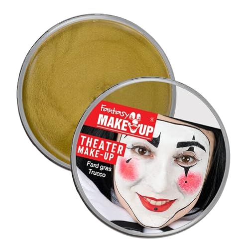 PAINT IT EASY NEU Kinderschminke Karneval Theater-Make-Up/Creme-Schminke auf Fettbasis, 25g, Gold von PAINT IT EASY