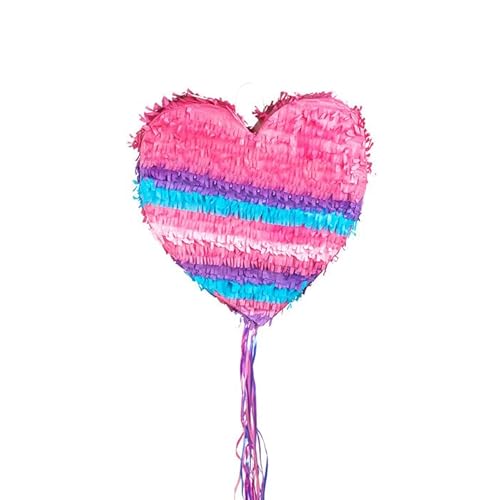 NEU Piñata/Pinata Herz, pink-bunt, ca. 37x36cm NEU Piñata/Pinata Herz, pink-bunt, ca. 37x36cm von PAINT IT EASY
