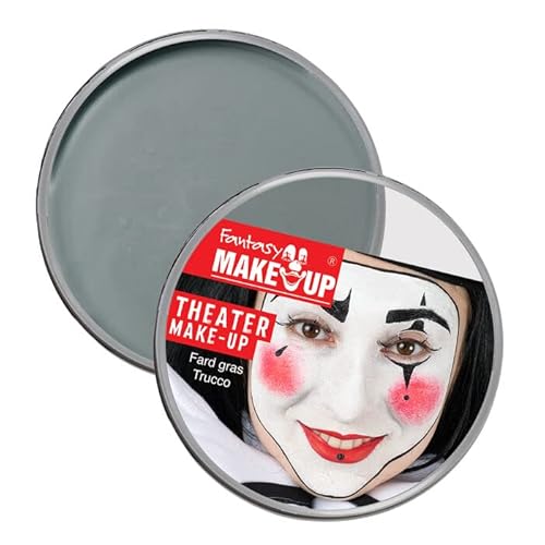 PAINT IT EASY NEU Kinderschminke Karneval Theater-Make-Up/Creme-Schminke auf Fettbasis, 25g, Grau von PAINT IT EASY