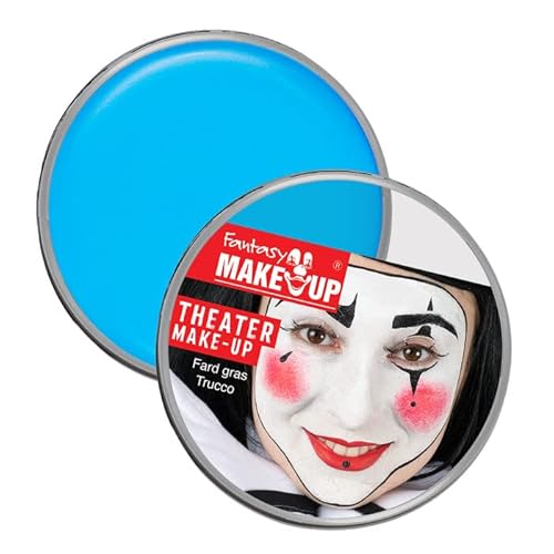 PAINT IT EASY NEU Kinderschminke Karneval Theater-Make-Up/Creme-Schminke auf Fettbasis, 25g, Hellblau von PAINT IT EASY