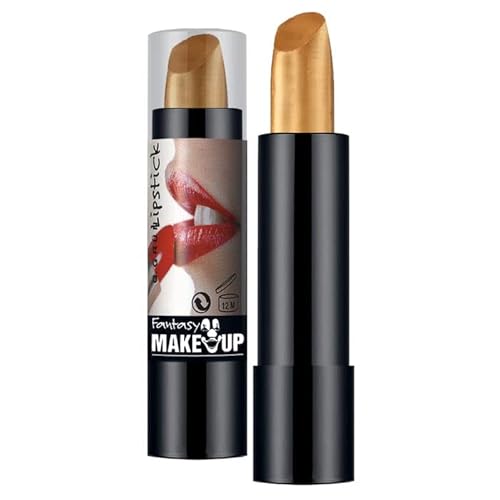 PAINT IT EASY NEU Kinderschminke Karnevals-Make-Up Lippenstift in hochwertiger Theaterqualität, Gold von PAINT IT EASY