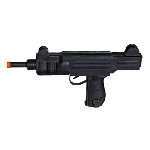 NEU Maschinen-Pistole Uzi, ca. 38cm, schwarz von PAINT IT EASY