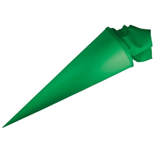 PAINT IT EASY NEU Schultüte/Zuckertüte rund geklebt mit Filzmanschette, 70cm, grasgrün PAINT IT EASY NEU Schultüte/Zuckertüte rund geklebt mit Filzmanschette, 70cm, grasgrün von PAINT IT EASY