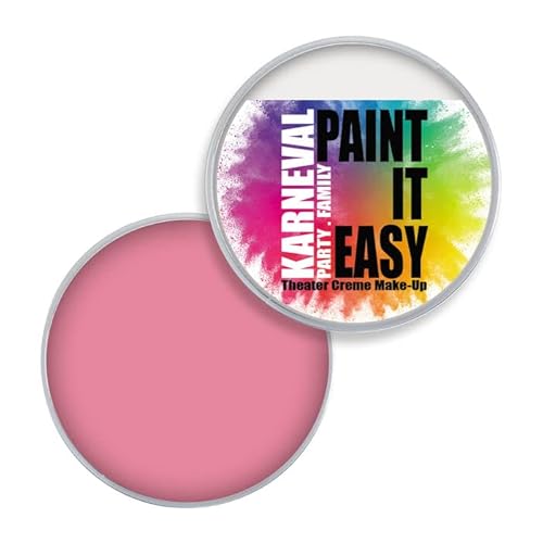 PAINT IT EASY NEU Theater Creme-Make-Up, Kinderschminke, Schminke auf Fettbasis, 25g, Pink von PAINT IT EASY