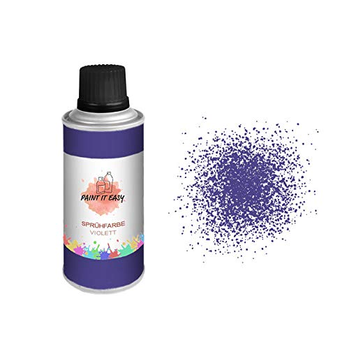 PAINT IT EASY Sprühfarbe, Sprühbastellack, Farbspray, 150ml, Violett von PAINT IT EASY