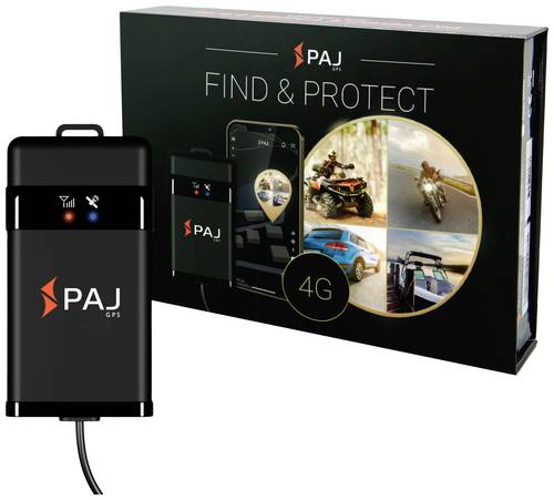 PAJ GPS VEHICLE FINDER 4G 2.0 GPS Ortungssystem Fahrzeugtracker Schwarz 1St. von PAJ GPS