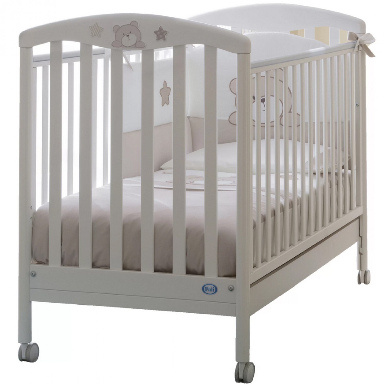 Pali Teo Babybett Weiß von PALI