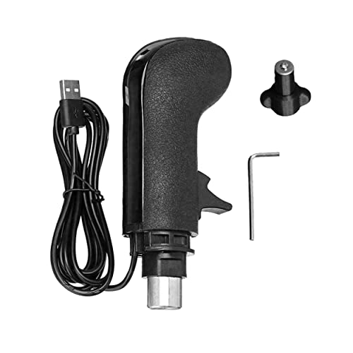 PALUMMA USB PC Schaltknauf für Thrustmaster TH8A Schaltknauf, PC USB Schalthebel Schalthebel Schaltknauf Auto Schaltknauf (Paket B) von PALUMMA