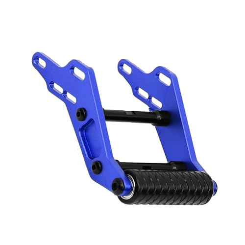 Palumma 7075 Verstellbares RC-Hinterrad aus Aluminium für LOSI 1/18 Mini LMT 4X4 Brushed Monster Truck RTR-LOS01026 Upgrade-Zubehör (blau) von PALUMMA