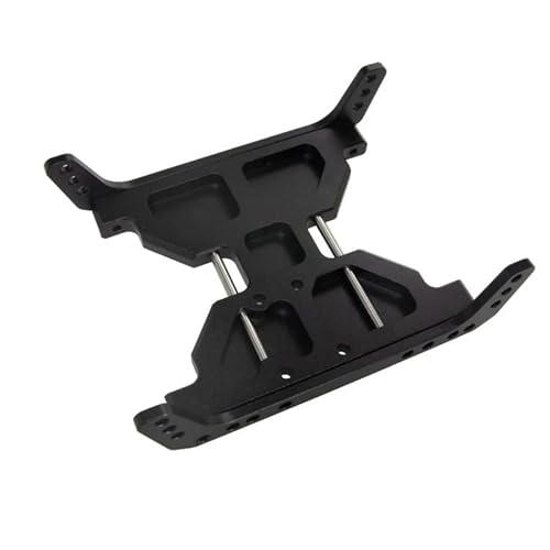 Palumma Chassis Skid Plate für 1/10 Axial Capra 1.9 UTB RC Crawler Upgrades Teile, Aluminiumlegierung Center Skid Plate, Schwarz von PALUMMA