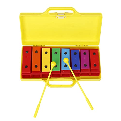 PAMENET 8-Tone Piano Portable Kinder Musik Erleuchtung Unabhängige Sound Brick 8-Tone Handklopflavier von PAMENET