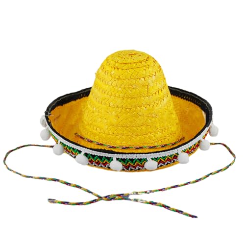 Handgefertigter Sombrero-Hut aus Mexikanern, klein bis groß, für spanische Feiertage, Mexikaner, Partyhut von PANHDK