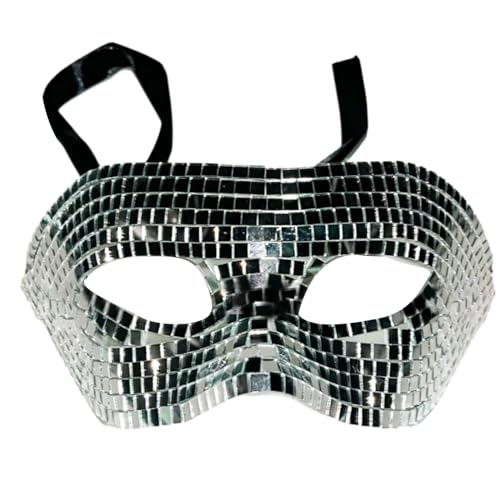 PANHDK Frauen-Festival-Auge für Maskerade, Party, Tanzkostüm, Halloween, halbes Gesicht für Dekorationen, Halloween von PANHDK