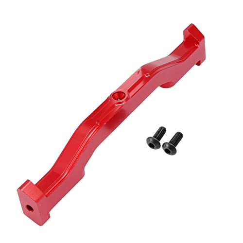 PAPAPI Metallchassisstrebe Unterer Rahmen StüTzstange für Axial SCX6 JLU AXI05000 1/6 RC Crawler Autoteile,Rot von PAPAPI