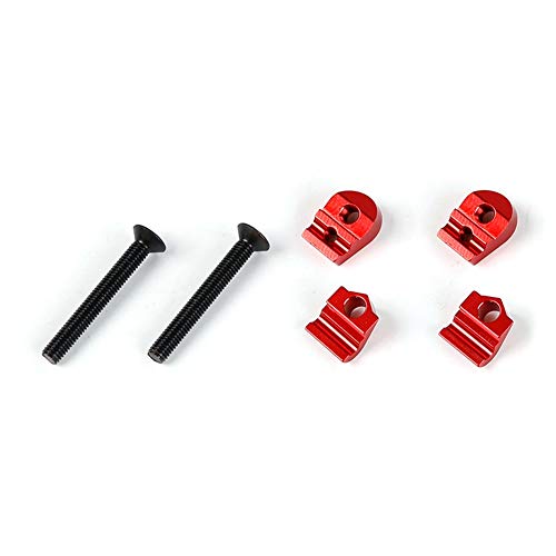 PAPAPI für 1/5 Baja Teile 85255 CNC Front Schnallen SäTze für Ausgleich Stange für 1/5 RC AUTOTEILE -852551 Rot von PAPAPI