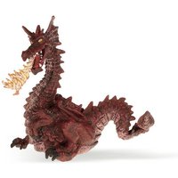 Spielfigur Feuerspeiender Drache rot 10,3cm Spielfigur Feuerspeiender Drache rot 10,3cm von Papo