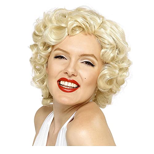 PAPSTAR NEU Perücke Damen Kurzhaar Marilyn Monroe, blond - mit Haarnetz von PAPSTAR