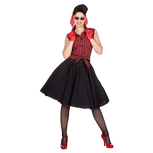 PAPSTAR NEU Premium-Line Damen-Kostüm Rockabilly Rizzo, Gr. 38 von PAPSTAR