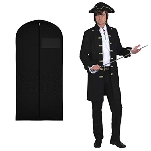 WOOOOZY Herren-Jacke Pirat de Luxe, schwarz, Gr. 58-60 - inklusive praktischem Kleidersack WOOOOZY Herren-Jacke Pirat de Luxe, schwarz, Gr. 58-60 - inklusive praktischem Kleidersack von PAPSTAR