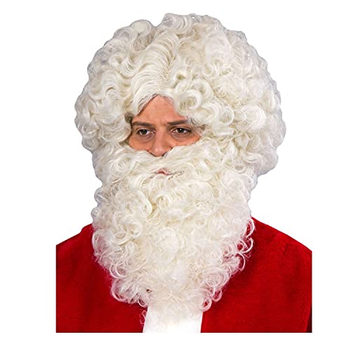 PAPSTAR NEU Perücke Herren Nikolaus Weihnachtsmann, Standard, flachsblond - mit Haarnetz von PAPSTAR