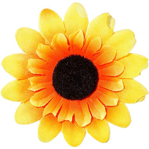 WOOOOZY Sonnenblume mit Anstecknadel, Ø 5 cm von PAPSTAR