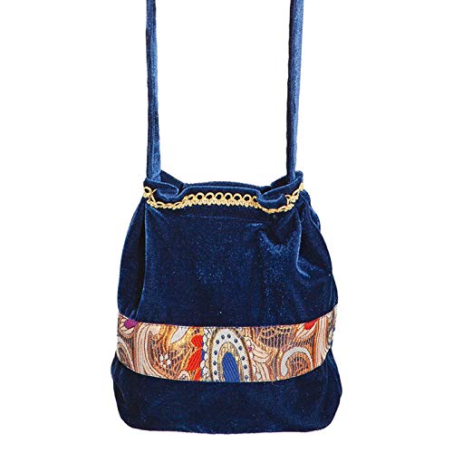 WOOOOZY Tasche Hofdame Beutel, blau WOOOOZY Tasche Hofdame Beutel, blau von PAPSTAR
