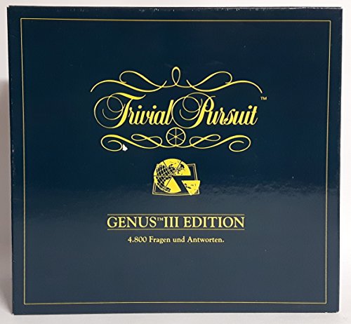 Trivial Pursuit Genus III Edition (Komplettes Spiel) von PARKER