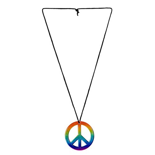 PARTY DISCOUNT Kette Regenbogen Peace-Symbol von PARTY DISCOUNT