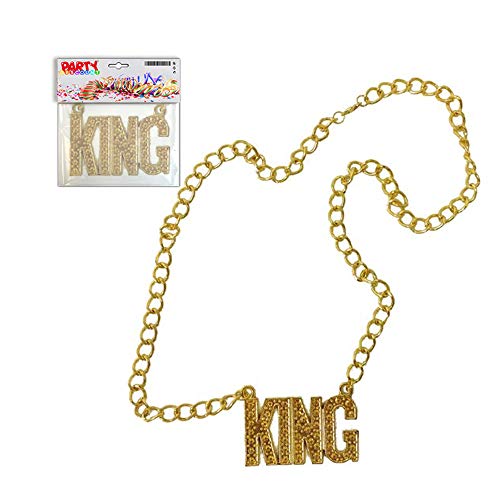 PARTY DISCOUNT ® Pimp-Kette King, Gold von PARTY DISCOUNT