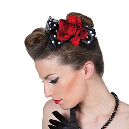 PARTY DISCOUNT Haarspange Rockabilly Rose von PARTY DISCOUNT