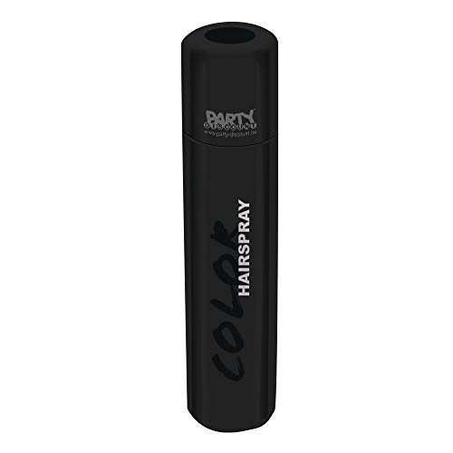 PARTY DISCOUNT Haarspray schwarz, 100 ml von PARTY DISCOUNT