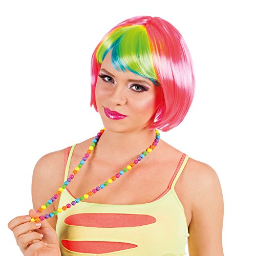 PARTY DISCOUNT Kette 80er Jahre, Neonfarben von PARTY DISCOUNT