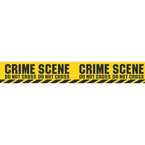 NEU Absperrband Crime Scene, ca. 6m von PARTY DISCOUNT