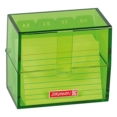PARTY DISCOUNT NEU BRUNNEN Karteikasten/Karteikartenbox DIN A8, mit Karteikarten, Kiwi PARTY DISCOUNT NEU BRUNNEN Karteikasten/Karteikartenbox DIN A8, mit Karteikarten, Kiwi von PARTY DISCOUNT