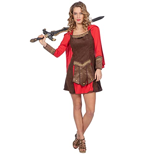 PARTY DISCOUNT NEU Damen-Kostüm Römerin Legionärin/Gladiatorin, Größe: 44 von PARTY DISCOUNT