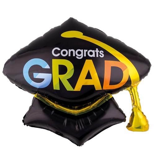 PARTY DISCOUNT NEU Folienballon Akademiker-Hut, Congrats Grad, ca. 70cm PARTY DISCOUNT NEU Folienballon Akademiker-Hut, Congrats Grad, ca. 70cm von PARTY DISCOUNT