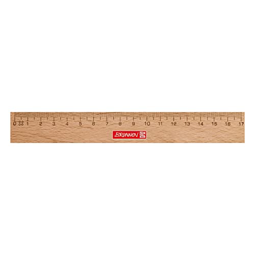 PARTY DISCOUNT NEU Lineal 17cm Holz von PARTY DISCOUNT