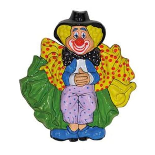 PARTY DISCOUNT NEU Wand-Deko Karnevals-Clown, ca. 60cm von PARTY DISCOUNT