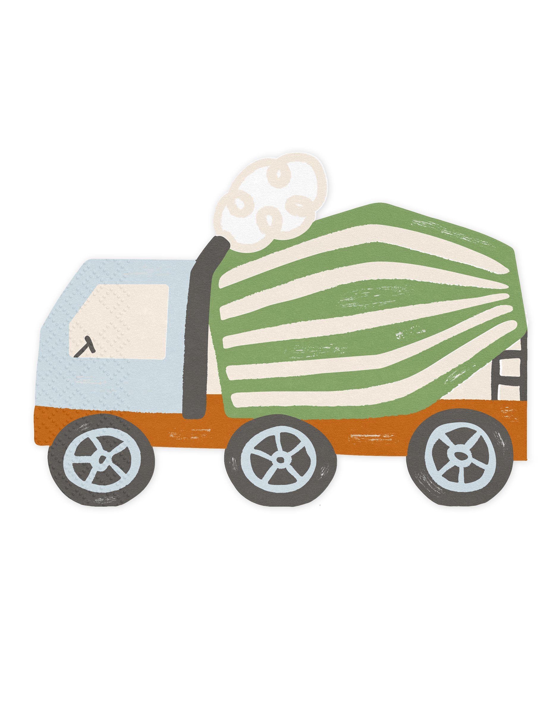 20 Servietten mit Baufahrzeugmotiv 16 cm x 13 cm 20 Servietten mit Baufahrzeugmotiv 16 cm x 13 cm von PARTYDECO