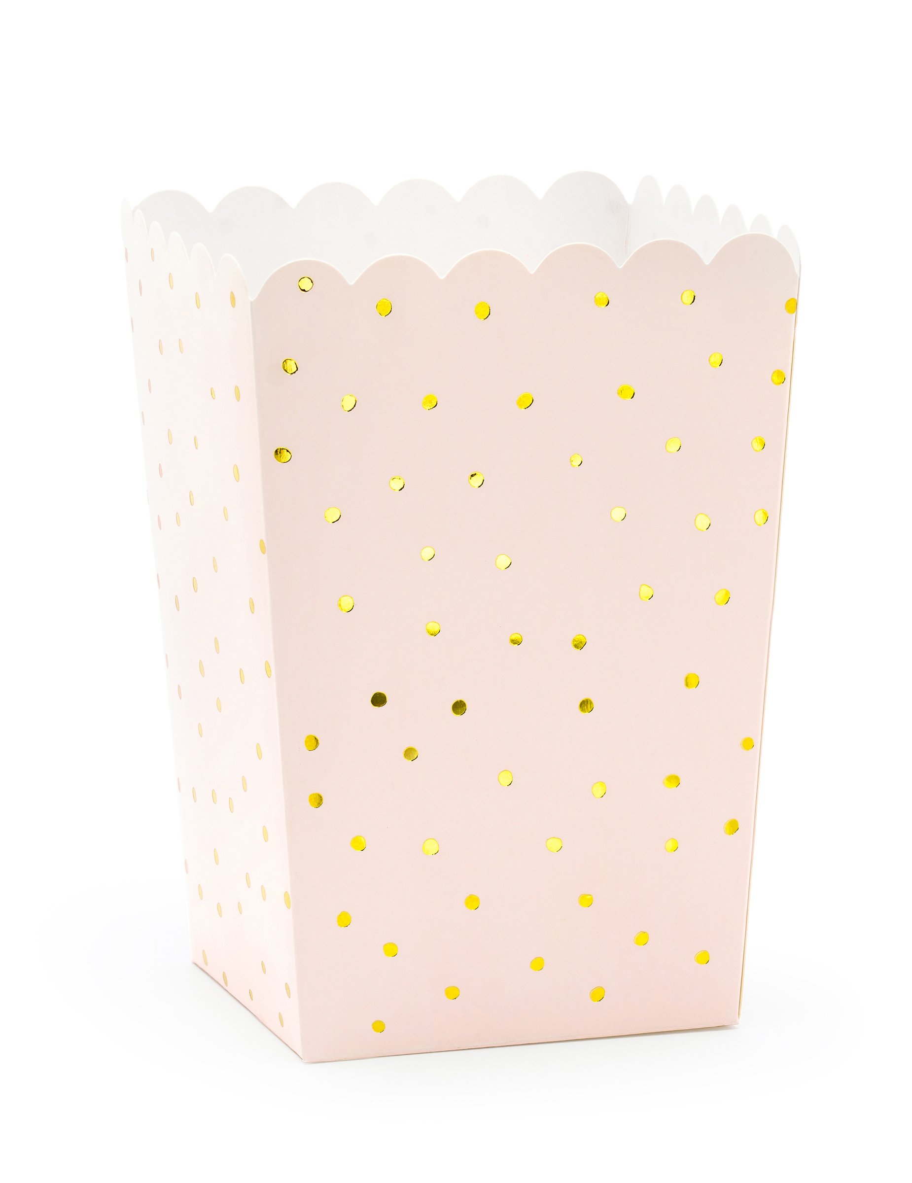 6 Popcornboxen hellrosa 6 Popcornboxen hellrosa von PARTYDECO