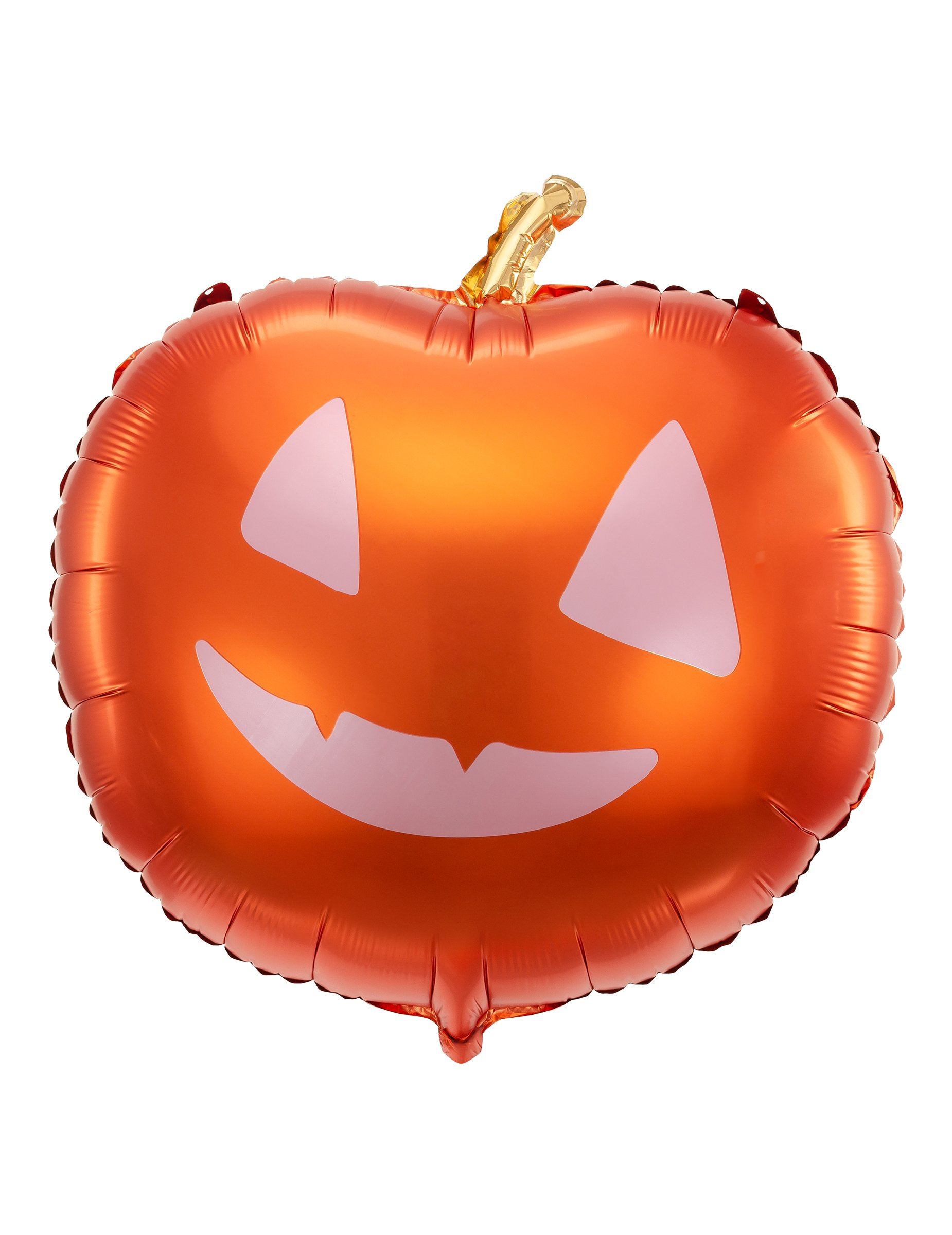 Kürbis Folienballon Halloween 40 cm orange von PARTYDECO