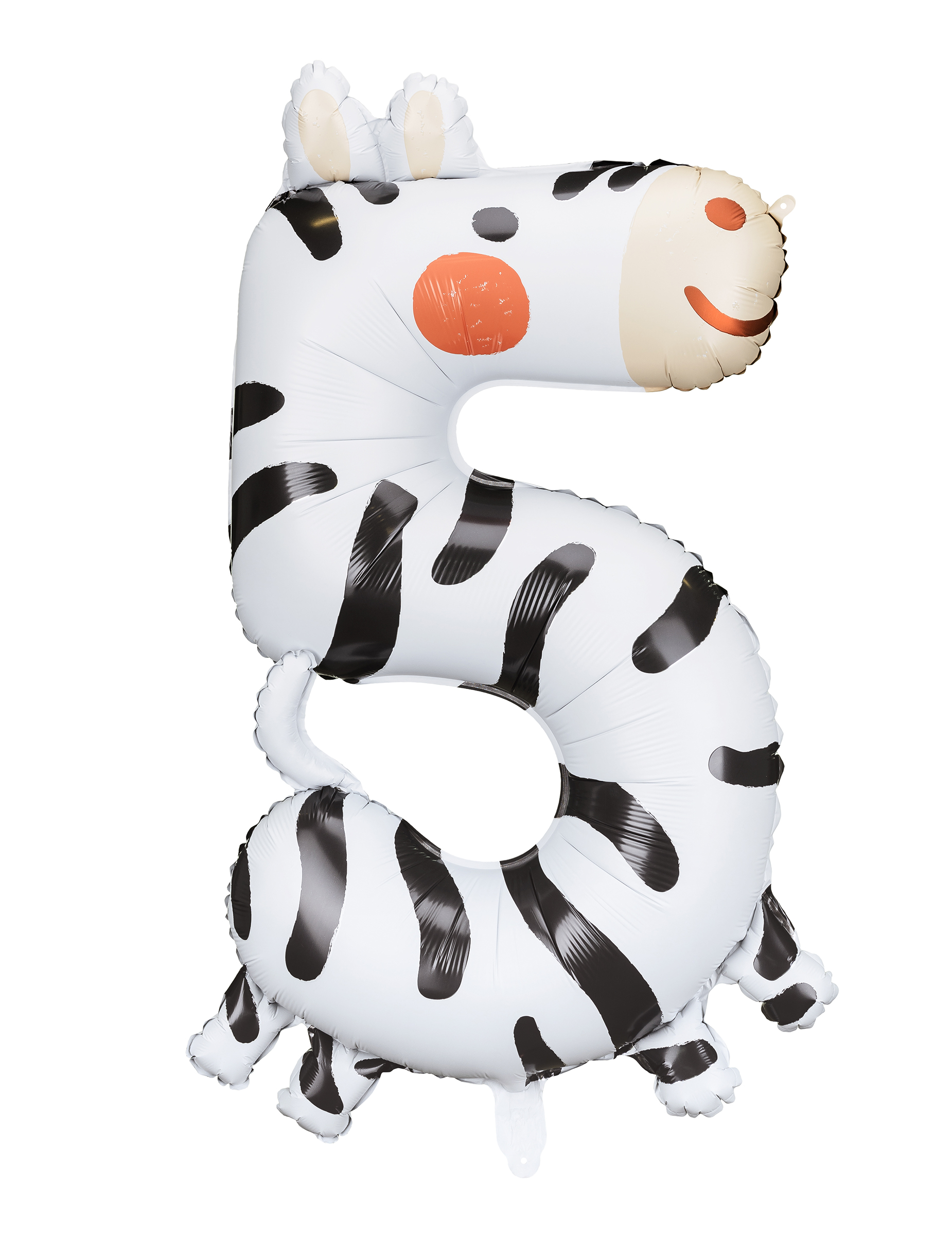 Ziffer 5 Zebra Folienballon 68 cm x 98 cm Ziffer 5 Zebra Folienballon 68 cm x 98 cm von PARTYDECO
